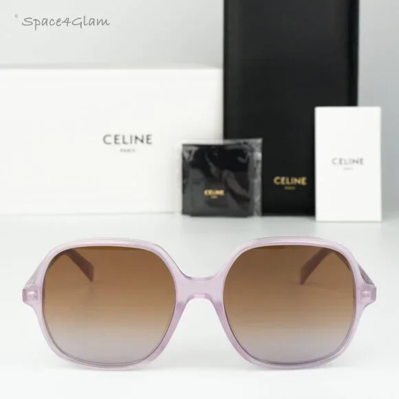 Celine CL40244U 78F CELINE THIN BRAND NEW Sunglasses Opal Lilac Gradient Women Celine | Accessories | Newceline Cl4244u 78f Celine Thin  main image 3